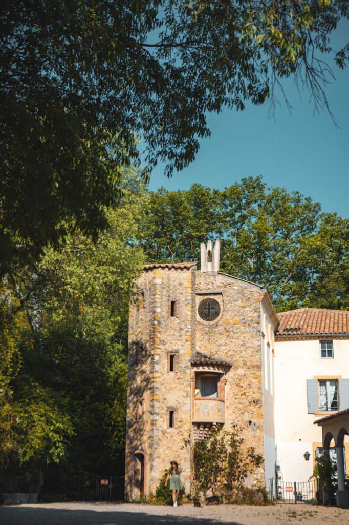 idées week end sud chateau mentone