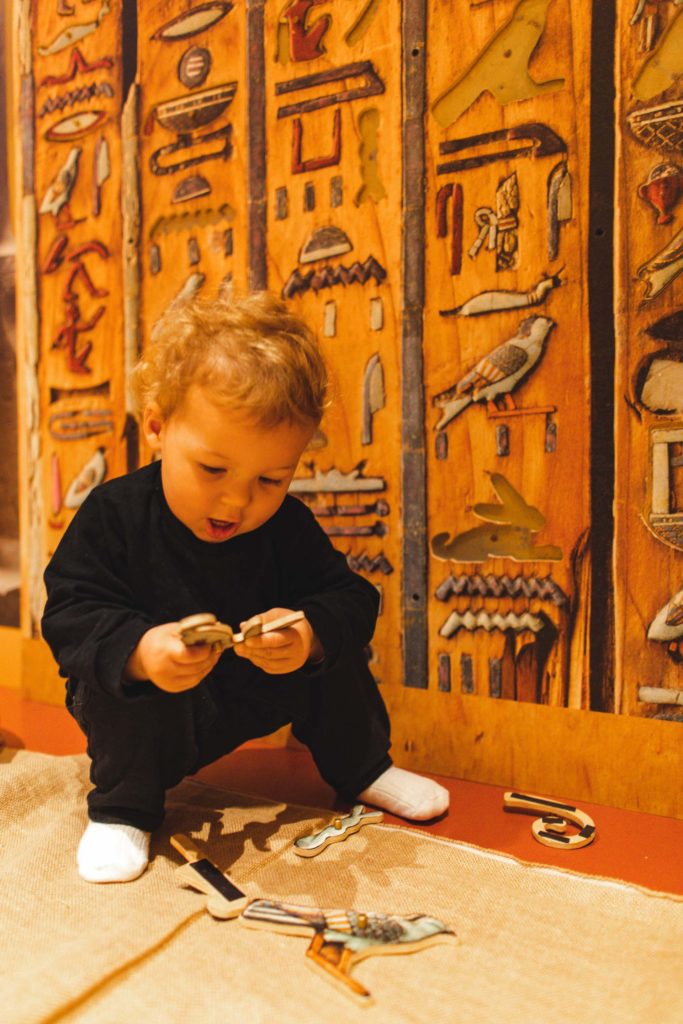 activité enfant musée égyptien turin
