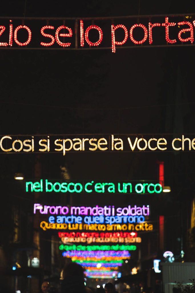 lumiere d'artiste turin
