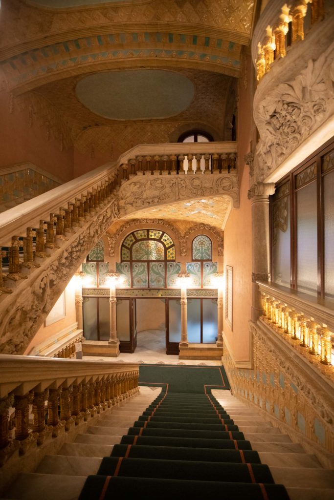 palais de la musique catalane barcelone