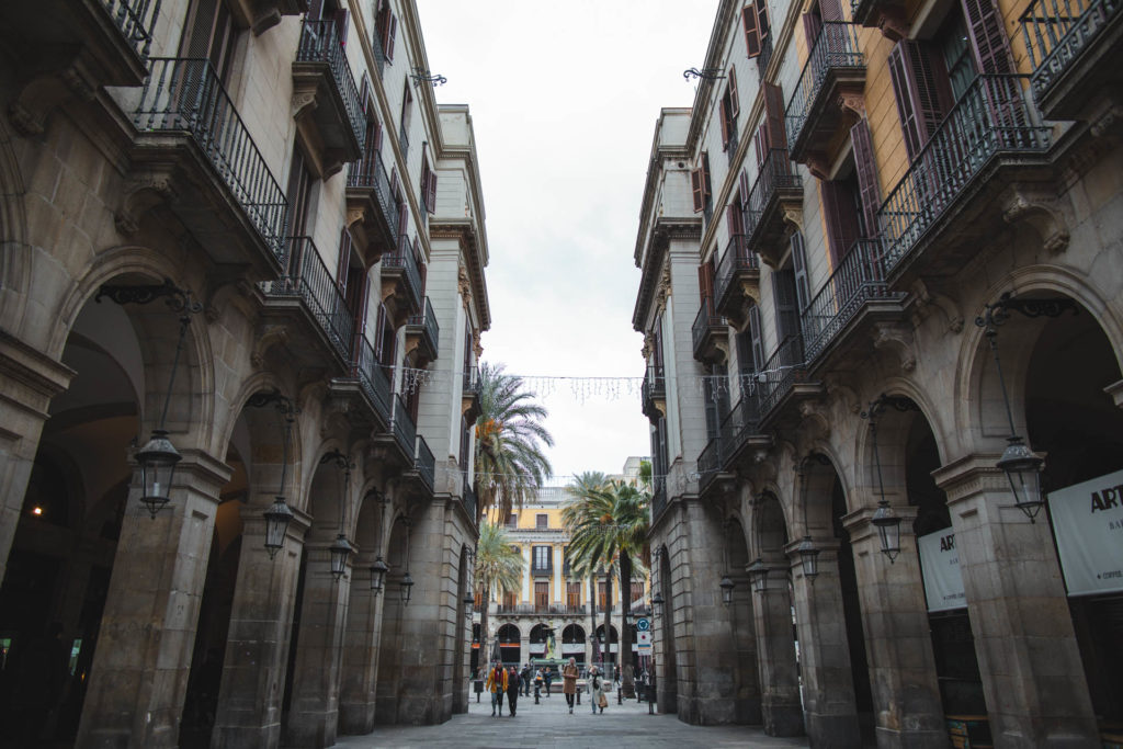 placa reial barcelone