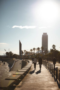 bord de mer barcelone