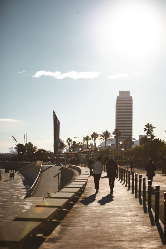 bord de mer barcelone