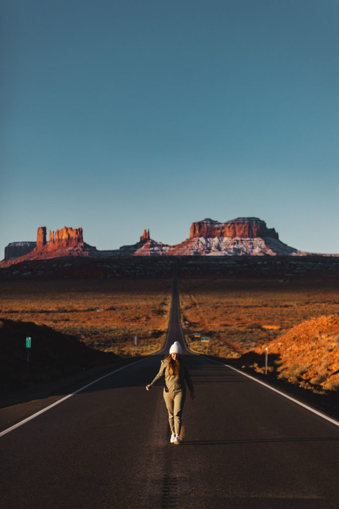 itinéraire Ouest americain Monument Valley Gump Point