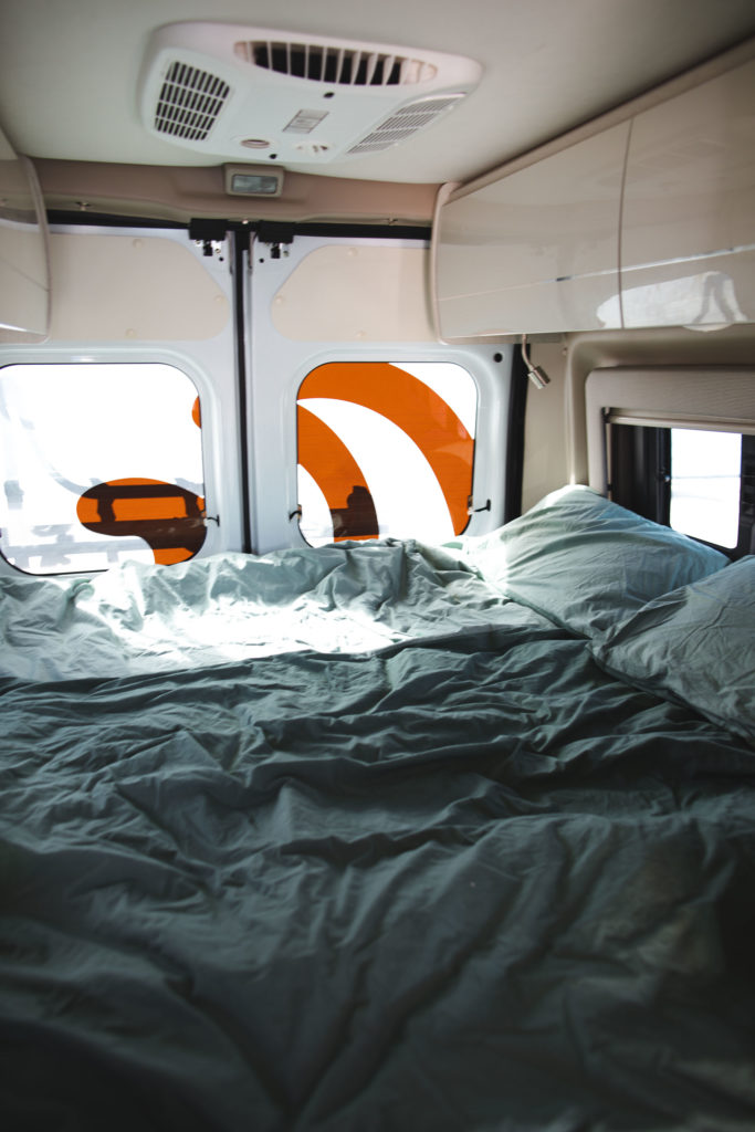 aménagement van road trip