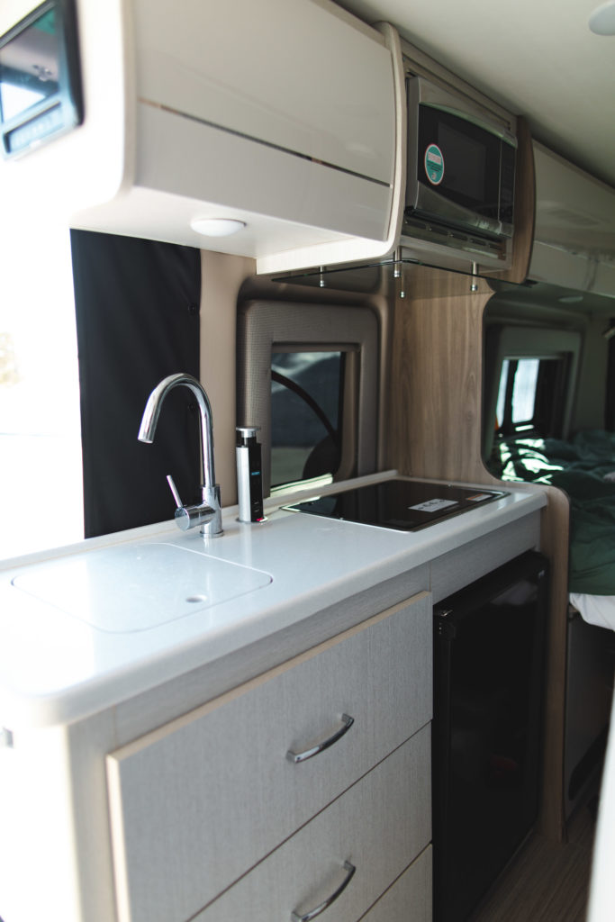 aménagement van road trip