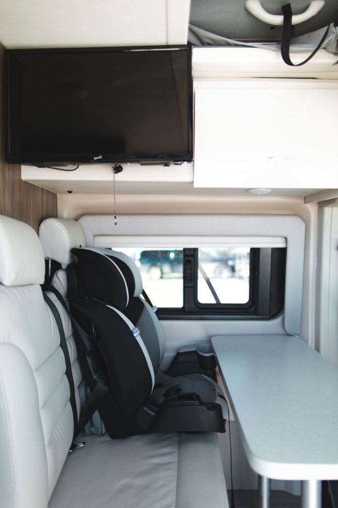 aménagement van road trip