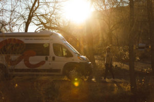 road trip van USA