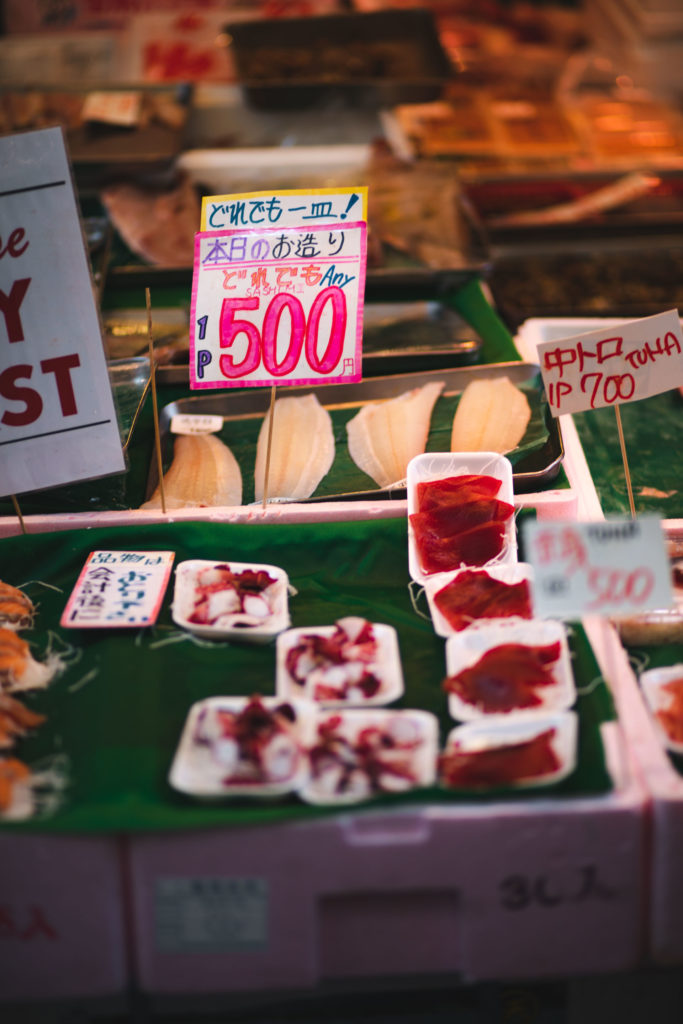 Marché de Tsukiji tokyo