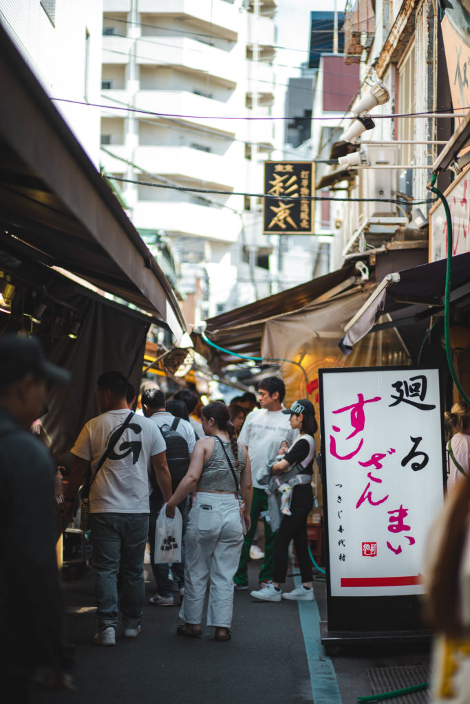 Marché de Tsukiji tokyo