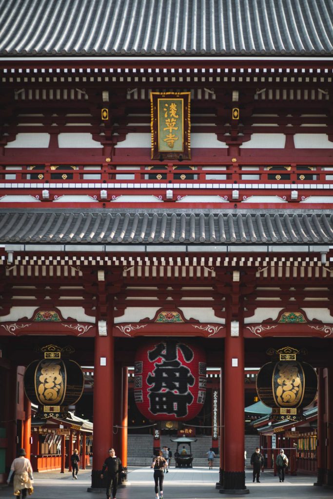 temple asakusa tokyo japon