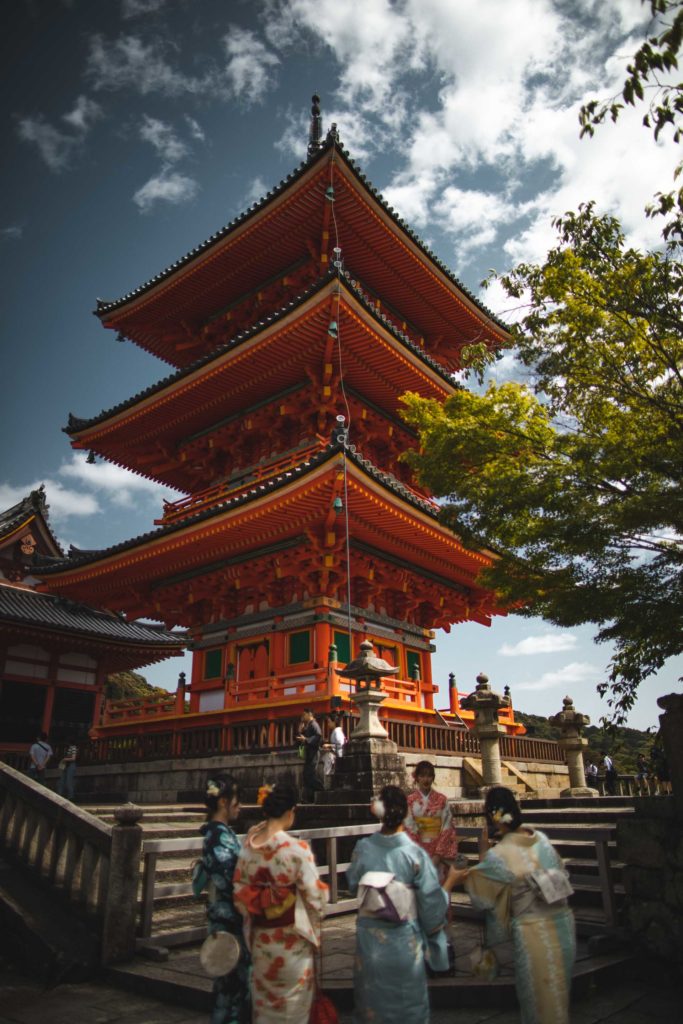 temple Kiyomizu-dera kyoto