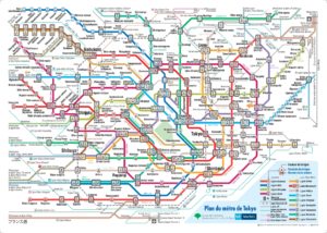 carte metro tokyo
