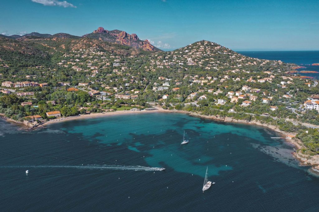 bateau saint raphael agay