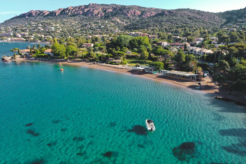 plage saint raphael agay