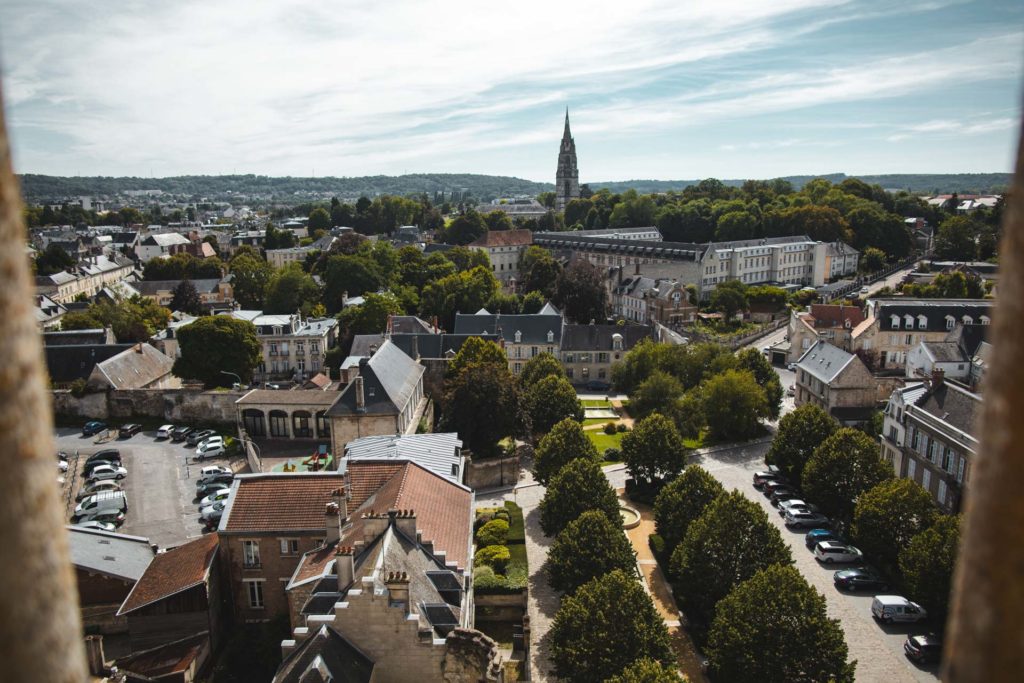 Toit Cathédrale Soissons