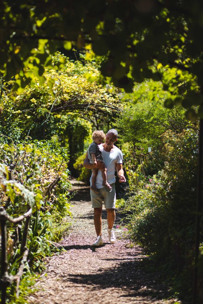 Jardin des paradis cordes sur ciel