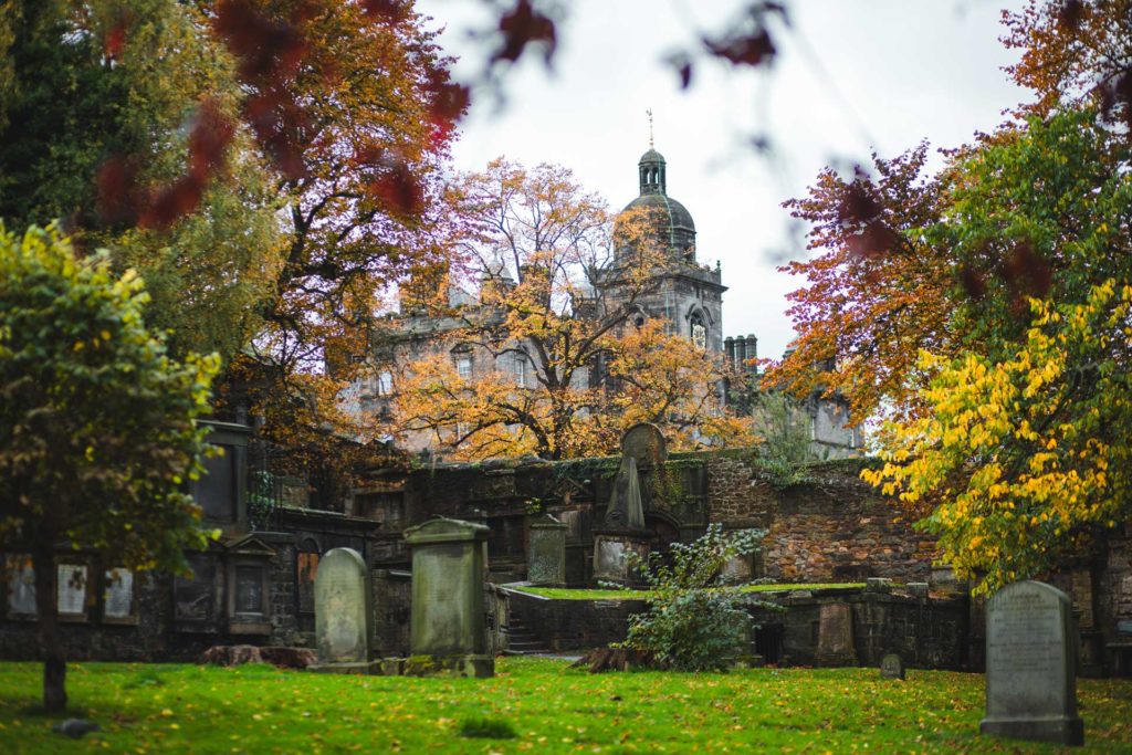 Cimetière Greyfiars Kirkyard Edimbourg
