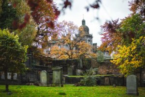 Cimetière Greyfiars Kirkyard Edimbourg