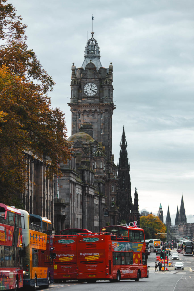 Princes Street Edimbourg