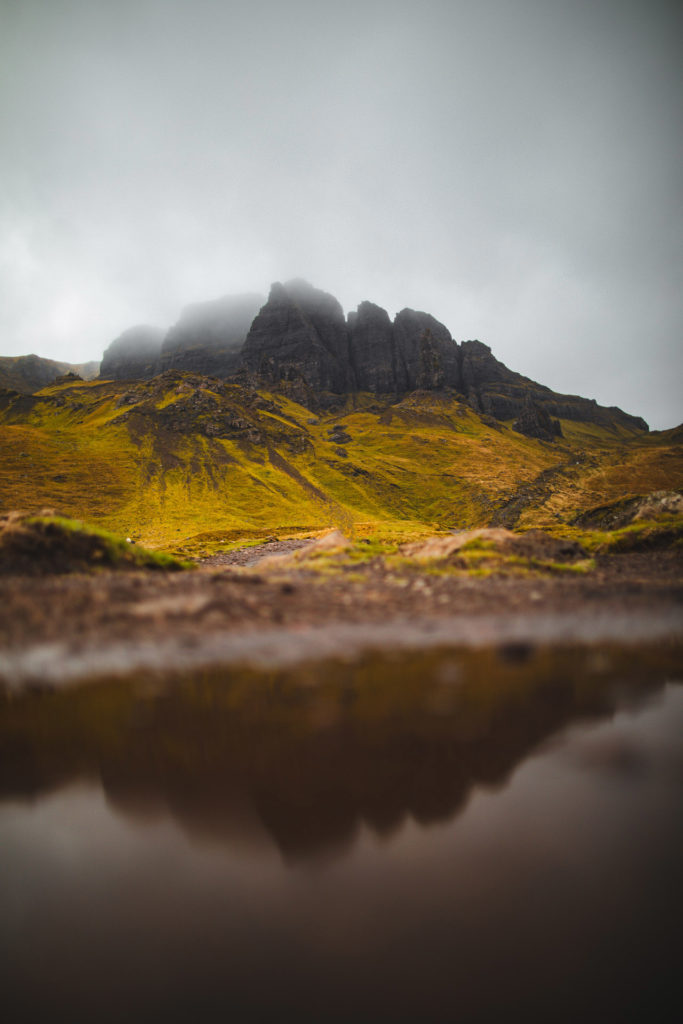 Rando Old man of storr ile de skye ecosse