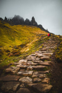 Rando Old man of storr ile de skye ecosse