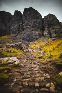 Rando Old man of storr ile de skye ecosse
