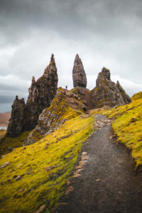 Rando Old man of storr ile de skye ecosse