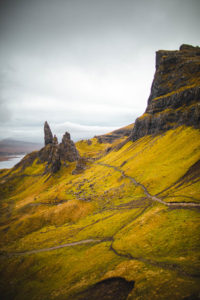 Rando Old man of storr ile de skye ecosse