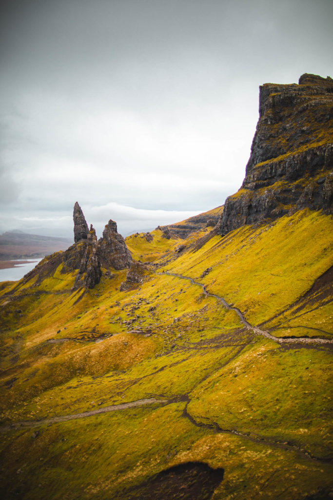 Rando Old man of storr ile de skye ecosse