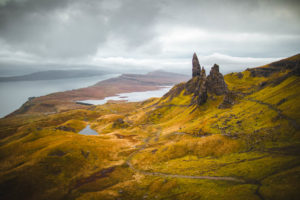 Rando Old man of storr ile de skye ecosse