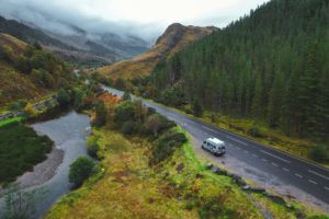 road trip van ecosse