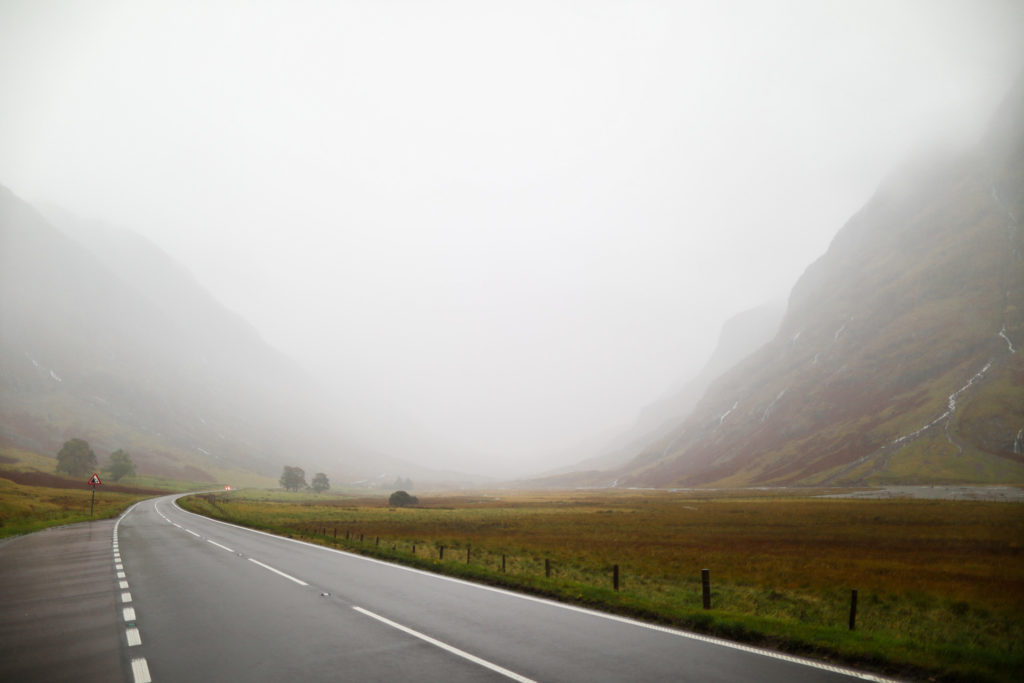 route glencoe écosse