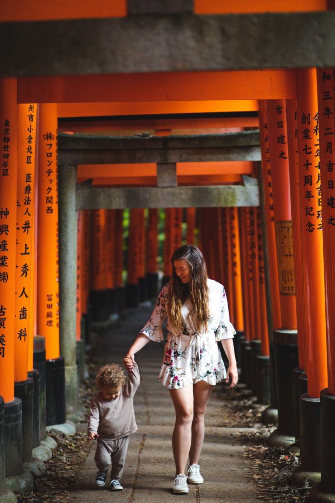 voyager avec un bébé japon