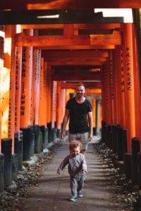 voyager avec un bébé japon