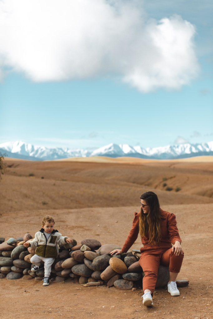 voyager avec un enfant maroc