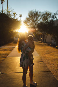 voyage palm spring bébé 2 ans