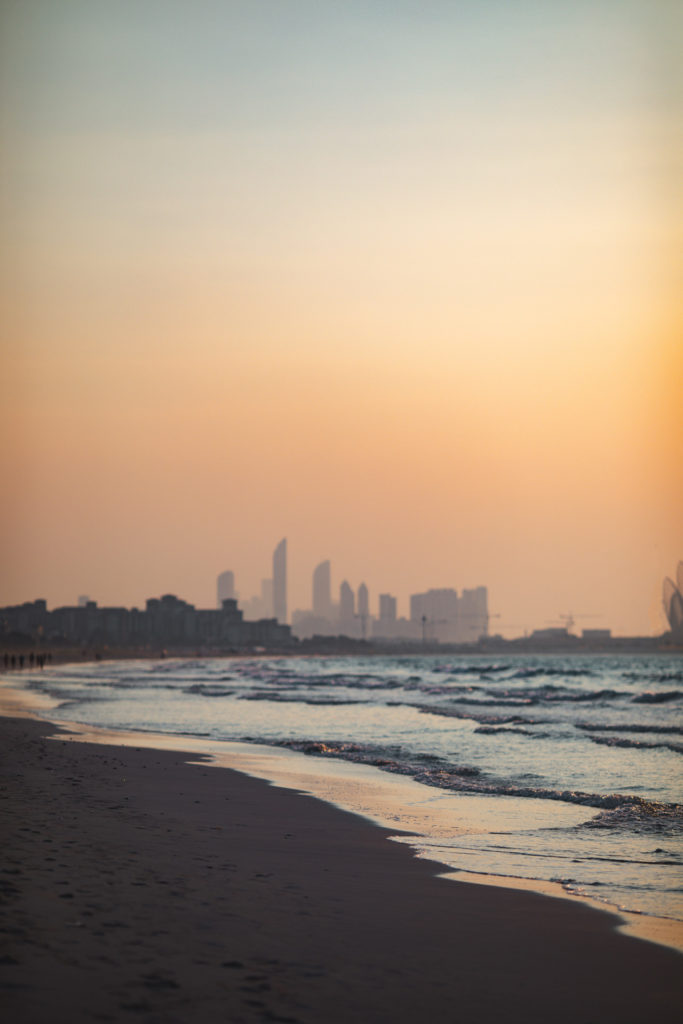 Plage saadiyat Abu Dhabi
