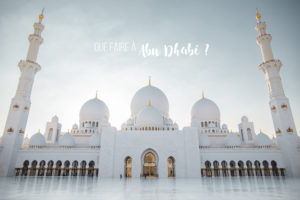 Que faire a Abu Dhabi