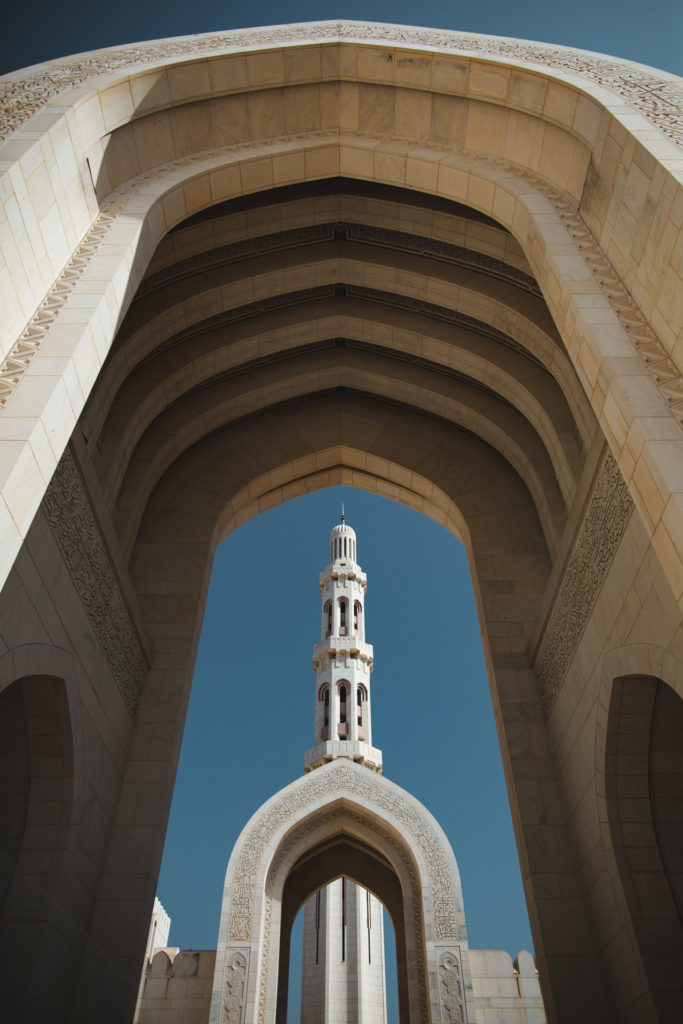mosquee sultan Qaboos Mascate Oman