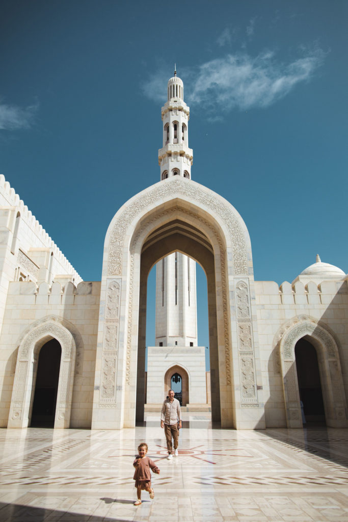 mosquee sultan Qaboos Mascate Oman