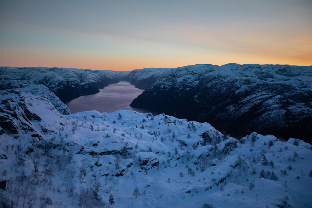 preikestolen Norvège