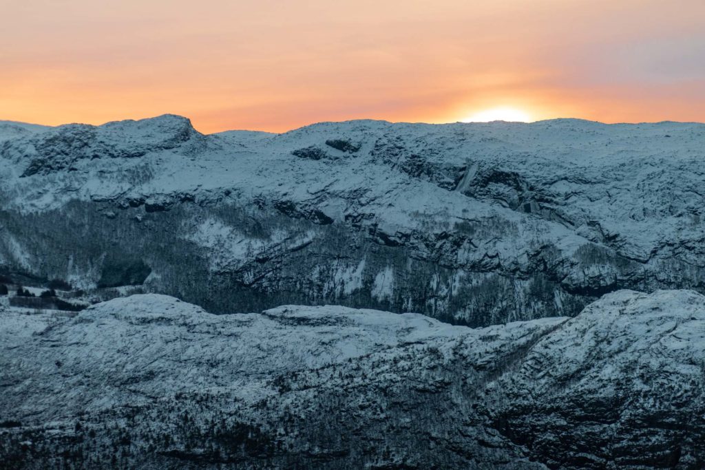 preikestolen Norvège