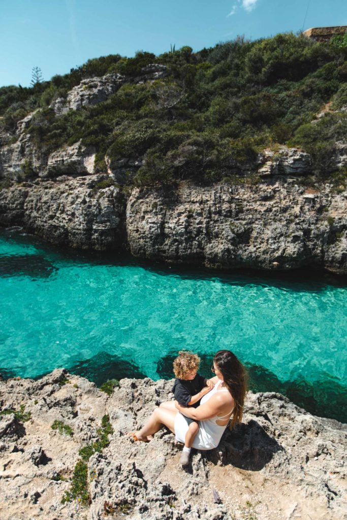cala en brut minorque