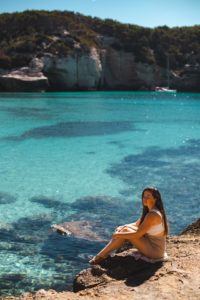 cala mitjana minorque