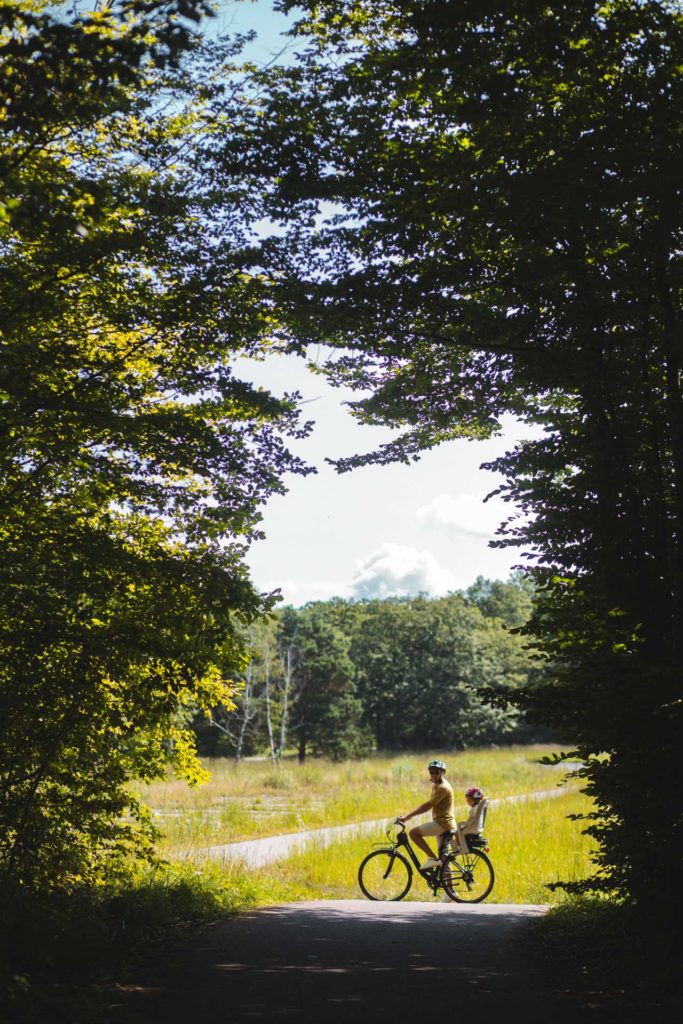 balade velo foret d'orient
