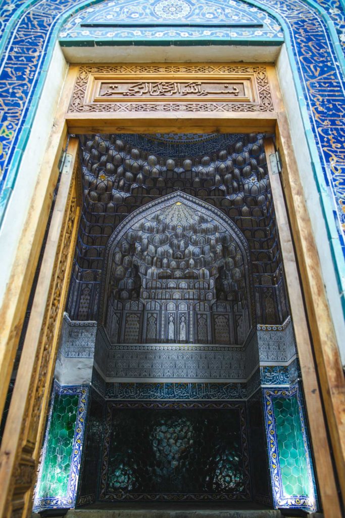 Shah i zinda samarcande ouzbekistan