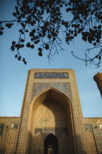 mosquee klaxon boukhara ouzbekistan