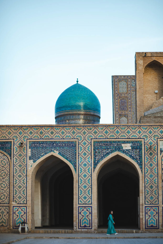 mosquee klaxon boukhara ouzbekistan