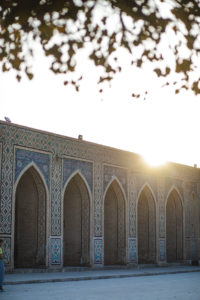 mosquee klaxon boukhara ouzbekistan